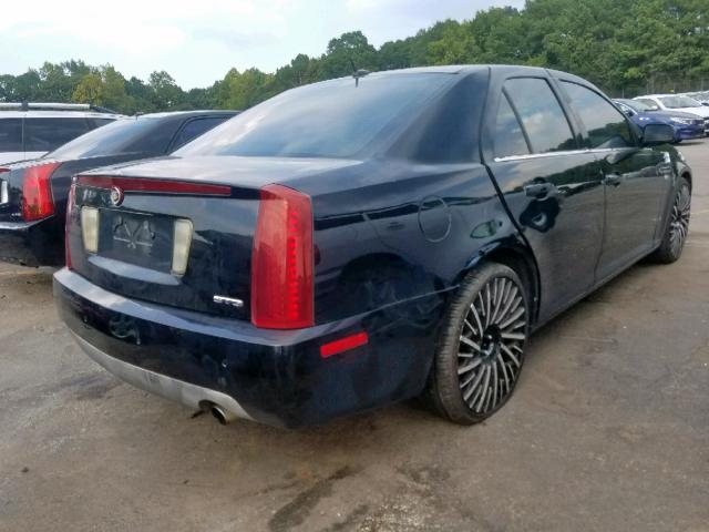 1G6DW677960215703 - 2006 CADILLAC STS BLACK photo 4