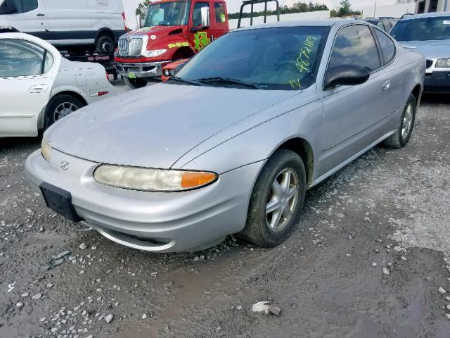 1G3NL12E84C220311 - 2004 OLDSMOBILE ALERO GL SILVER photo 2