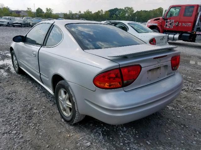 1G3NL12E84C220311 - 2004 OLDSMOBILE ALERO GL SILVER photo 3