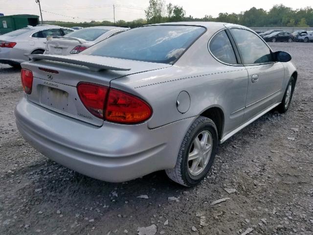 1G3NL12E84C220311 - 2004 OLDSMOBILE ALERO GL SILVER photo 4