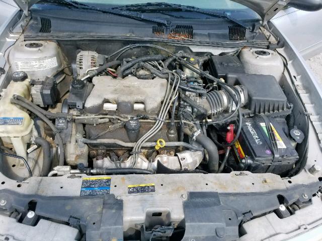 1G3NL12E84C220311 - 2004 OLDSMOBILE ALERO GL SILVER photo 7