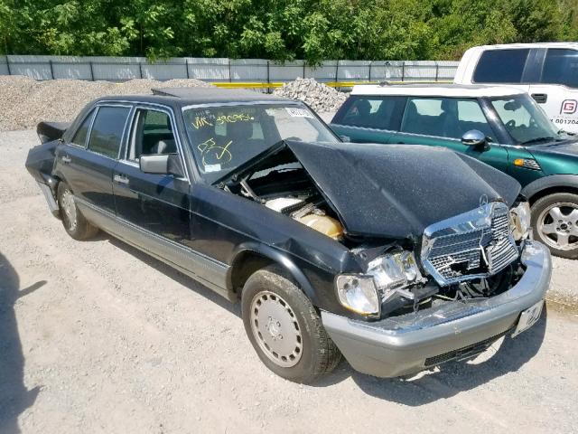 WDBCA35D0JA390356 - 1988 MERCEDES-BENZ 420 SEL BLACK photo 1