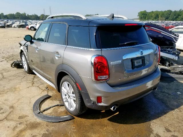 WMZYT3C57K3E94249 - 2019 MINI COOPER S C GRAY photo 3