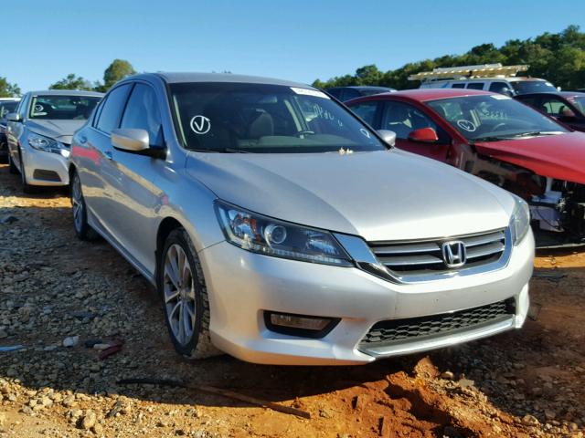 1HGCR2F5XEA055916 - 2014 HONDA ACCORD SPO GRAY photo 1