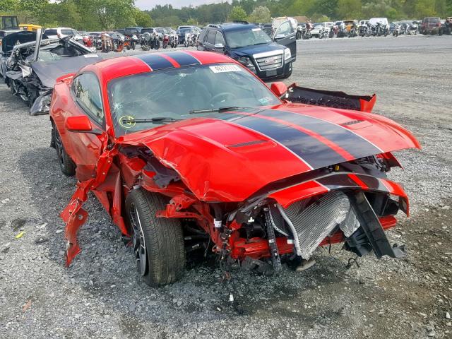 1FA6P8CF3J5129560 - 2018 FORD MUSTANG GT RED photo 1