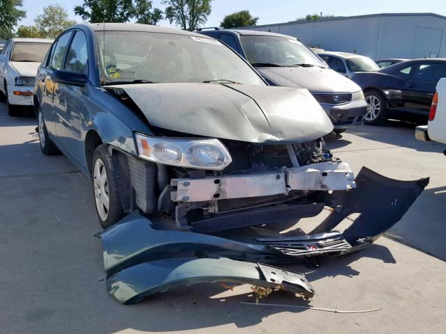 1G8AJ55F37Z170848 - 2007 SATURN ION LEVEL GREEN photo 1