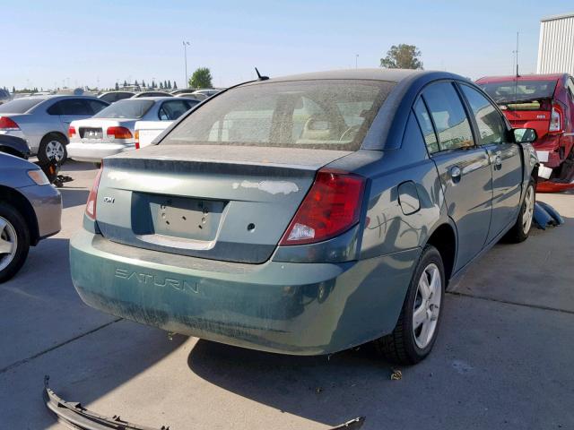 1G8AJ55F37Z170848 - 2007 SATURN ION LEVEL GREEN photo 4