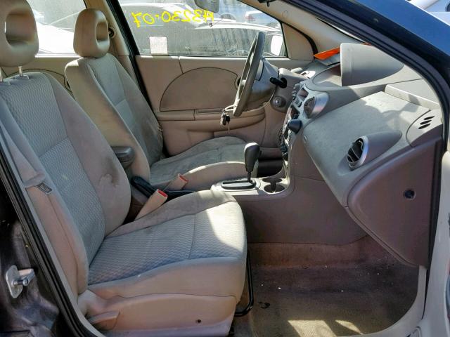 1G8AJ55F37Z170848 - 2007 SATURN ION LEVEL GREEN photo 5