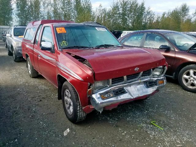 1N6SD16S3TC350508 - 1996 NISSAN TRUCK KING RED photo 1