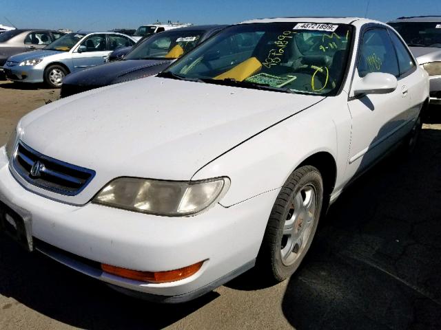 19UYA1154VL009436 - 1997 ACURA 2.2CL WHITE photo 2