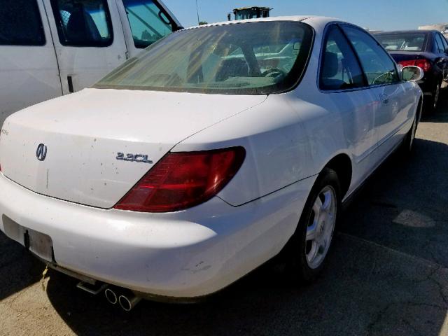 19UYA1154VL009436 - 1997 ACURA 2.2CL თეთრი ფოტო 4