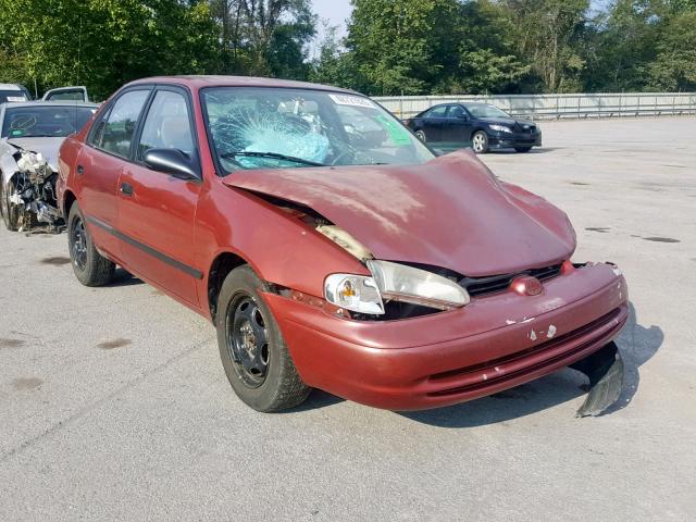 1Y1SK5289WZ429592 - 1998 CHEVROLET GEO PRIZM 红色 照片 1