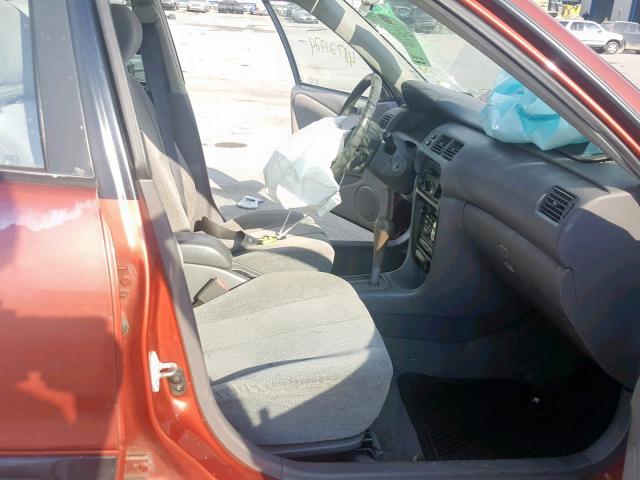 1Y1SK5289WZ429592 - 1998 CHEVROLET GEO PRIZM 红色 照片 5