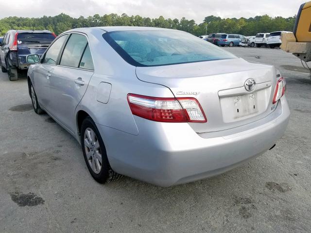 4T1BB46K78U057895 - 2008 TOYOTA CAMRY HYBR SILVER photo 3