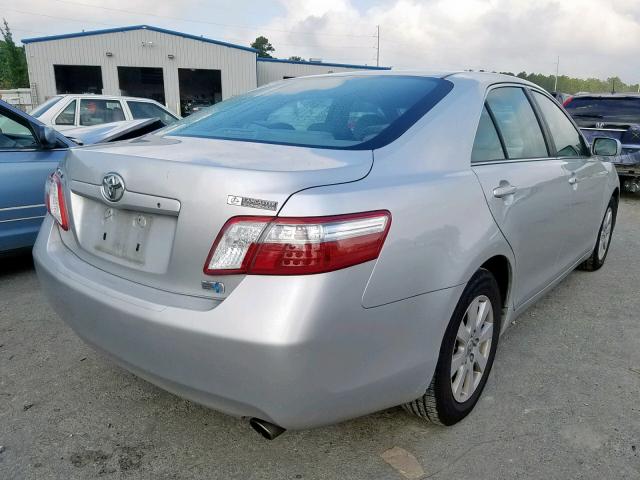 4T1BB46K78U057895 - 2008 TOYOTA CAMRY HYBR SILVER photo 4