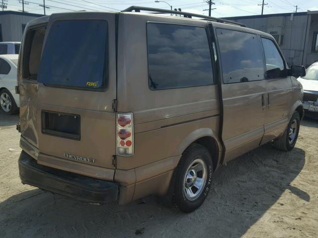 1GNDM19W5VB127929 - 1997 CHEVROLET ASTRO BROWN photo 4