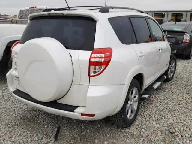 2T3YF4DV9BW104113 - 2011 TOYOTA RAV4 LIMIT WHITE photo 4