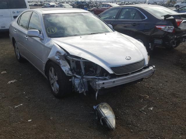 JTHBA30G855062792 - 2005 LEXUS ES 330 SILVER photo 1