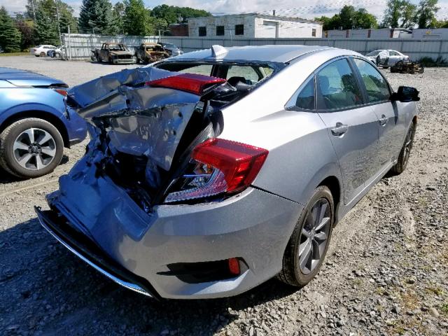 19XFC1F73KE211683 - 2019 HONDA CIVIC EXL 银色 照片 4