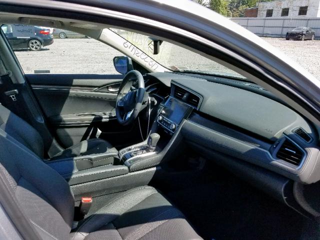 19XFC1F73KE211683 - 2019 HONDA CIVIC EXL 银色 照片 5