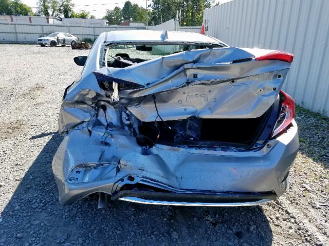 19XFC1F73KE211683 - 2019 HONDA CIVIC EXL 银色 照片 9