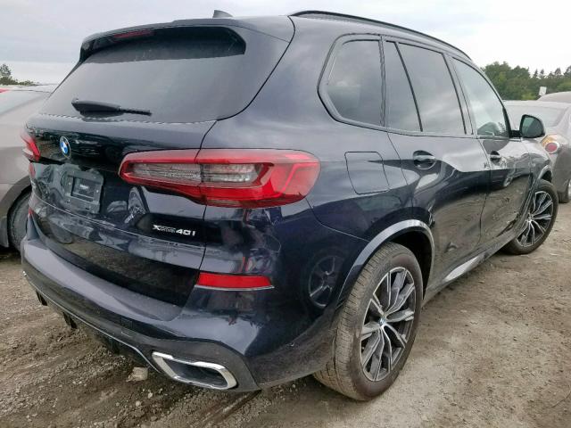 5UXCR6C52KLL01219 - 2019 BMW X5 XDRIVE4 BLACK photo 4