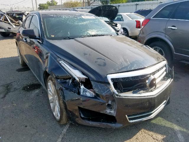 1G6AH5R38D0123948 - 2013 CADILLAC ATS LUXURY BLACK photo 1