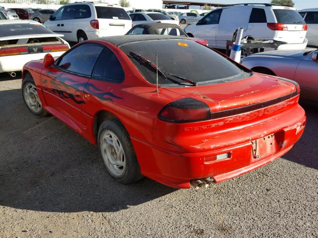 JB3BM64J6PY014310 - 1993 DODGE STEALTH R/ RED photo 3