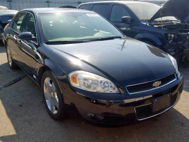 2G1WD58C669137154 - 2006 CHEVROLET IMPALA SUP Қара фото 1