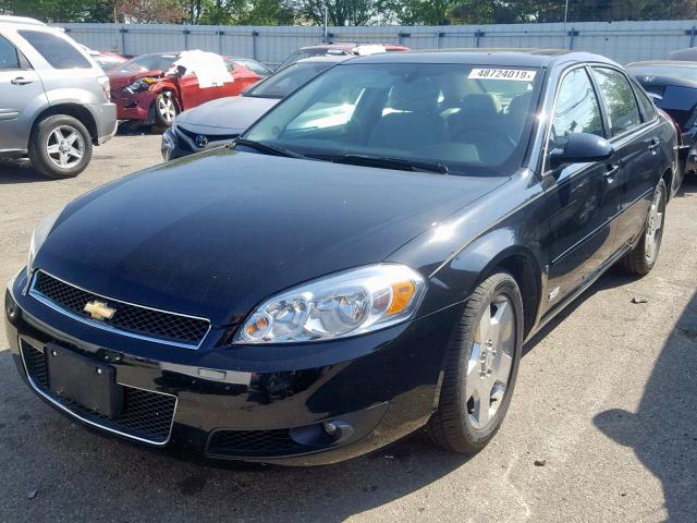 2G1WD58C669137154 - 2006 CHEVROLET IMPALA SUP Қара фото 2