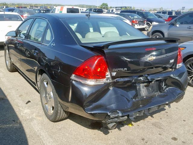 2G1WD58C669137154 - 2006 CHEVROLET IMPALA SUP Қара фото 3