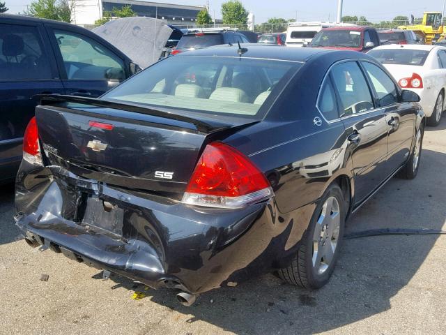 2G1WD58C669137154 - 2006 CHEVROLET IMPALA SUP Қара фото 4