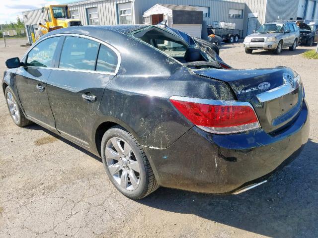 1G4G55E31DF290263 - 2013 BUICK LACROSSE BLACK photo 3