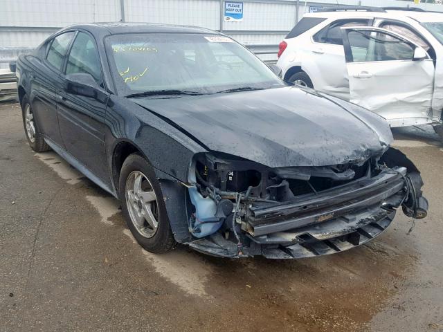 2G2WS522841218699 - 2004 PONTIAC GRAND PRIX Սև լուսանկար 1