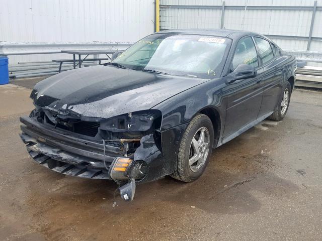 2G2WS522841218699 - 2004 PONTIAC GRAND PRIX Սև լուսանկար 2