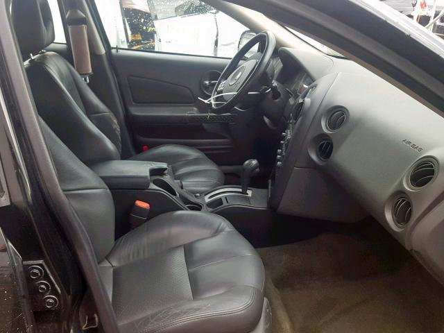 2G2WS522841218699 - 2004 PONTIAC GRAND PRIX Սև լուսանկար 5
