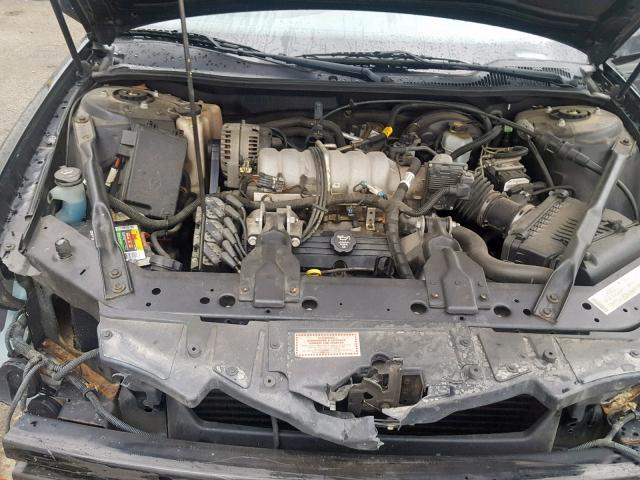 2G2WS522841218699 - 2004 PONTIAC GRAND PRIX Սև լուսանկար 7