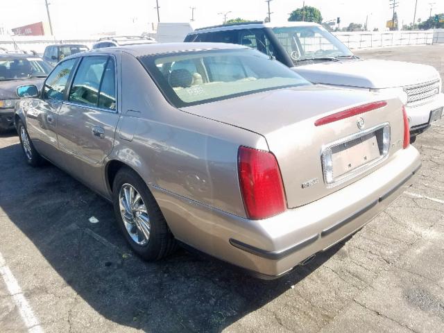 1G6KD54Y74U184008 - 2004 CADILLAC DEVILLE GRAY photo 3