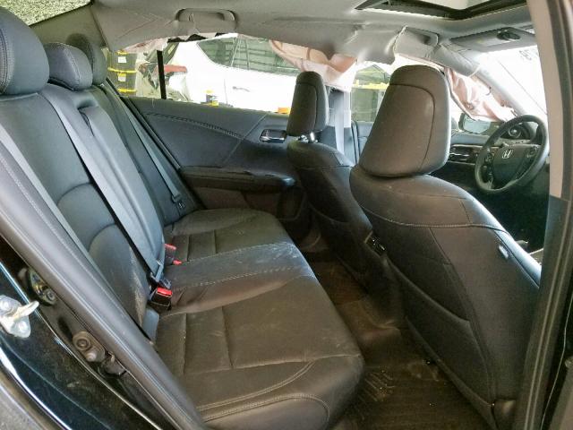 1HGCR3F81GA024492 - 2016 HONDA ACCORD EXL BLACK photo 6