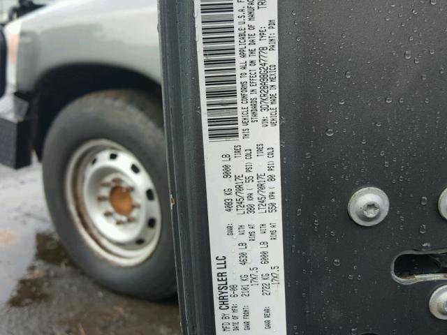 3D7KR28A98G247778 - 2008 DODGE RAM 2500 S Qəhvəyi foto 10