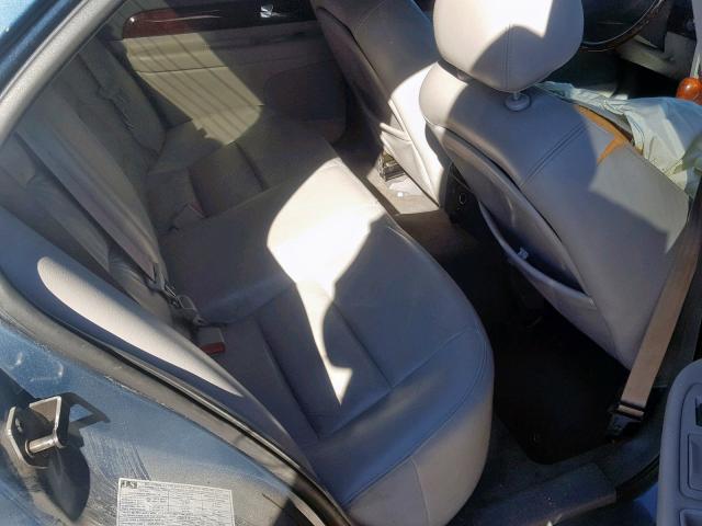 1LNHM86S61Y632109 - 2001 LINCOLN LS BLUE photo 6