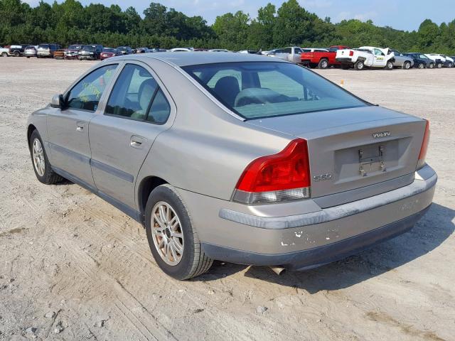 YV1RS61T942352754 - 2004 VOLVO S60 GOLD photo 3