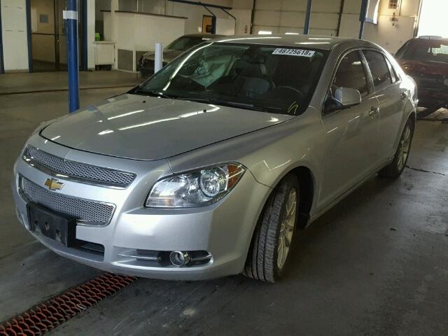 1G1ZE5EU5BF300403 - 2011 CHEVROLET MALIBU LTZ SILVER photo 2