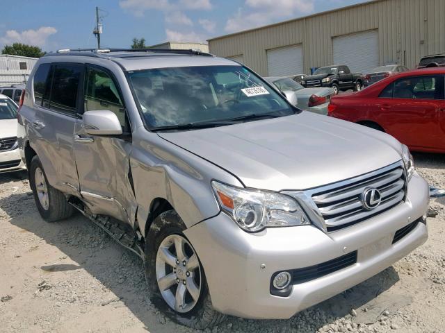 JTJBM7FX2B5019856 - 2011 LEXUS GX SILVER photo 1