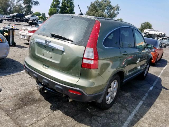 JHLRE48749C014046 - 2009 HONDA CR-V EXL GREEN photo 4