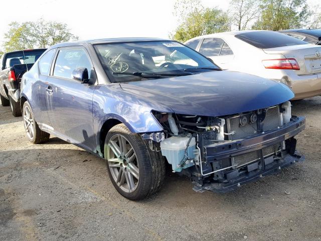 JTKJF5C72D3060982 - 2013 TOYOTA SCION TC ლურჯი ფოტო 1