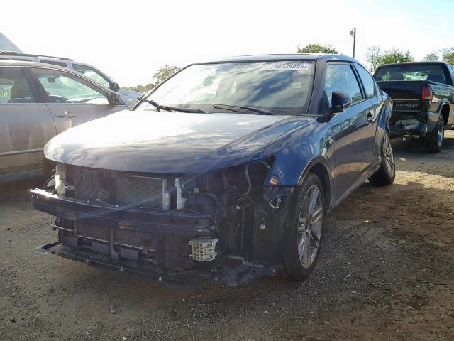 JTKJF5C72D3060982 - 2013 TOYOTA SCION TC ლურჯი ფოტო 2