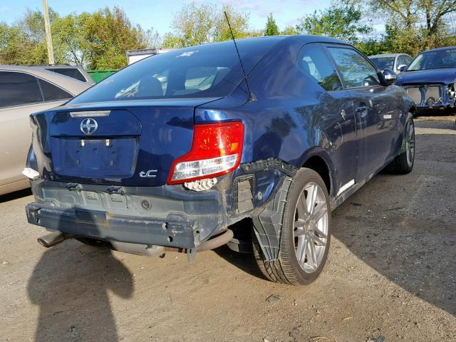 JTKJF5C72D3060982 - 2013 TOYOTA SCION TC ლურჯი ფოტო 4