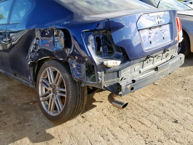JTKJF5C72D3060982 - 2013 TOYOTA SCION TC ლურჯი ფოტო 9