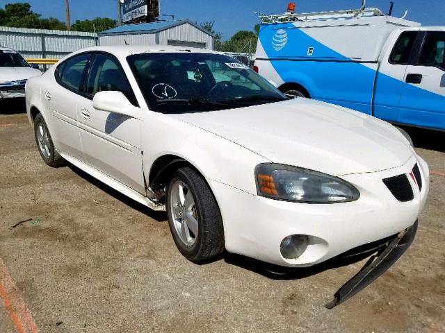 2G2WP582X71192488 - 2007 PONTIAC GRAND PRIX WHITE photo 1